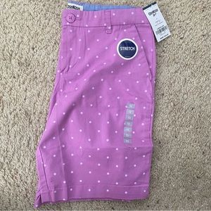 OshKosh B’gosh Girls Stretch Shorts, Purple, sz 12